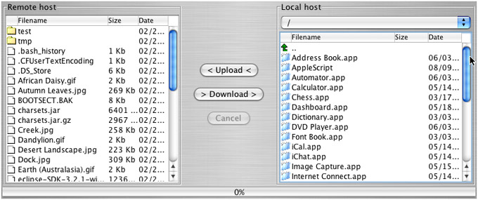 MacOSX screenshot